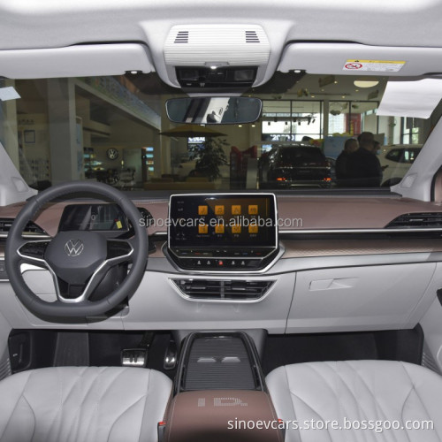 2022 2023 Последний VW ID6X Новый энергетический электромобиль 7 сидений Большой внедорожник Pure &amp; Pure+ &amp; Super Smart &amp; Power 4WD